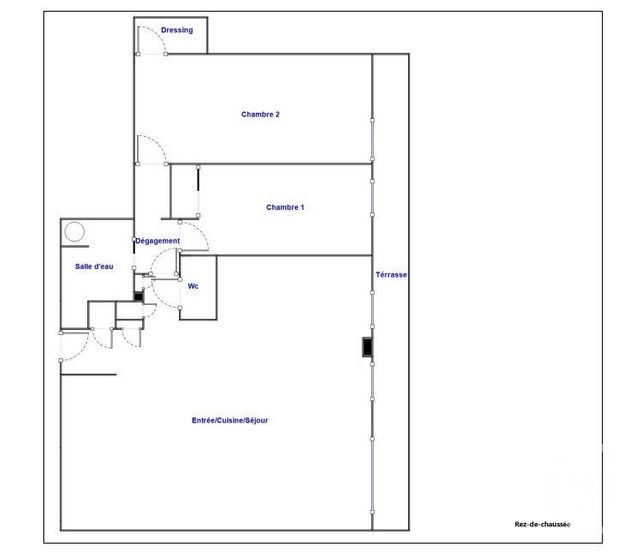 Appartement F3 à vendre - 3 pièces - 77.37 m2 - MONTROUGE - 92 - ILE-DE-FRANCE - Century 21 Côté Mairie