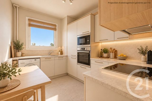 Appartement F2 à vendre - 2 pièces - 54.23 m2 - MONTROUGE - 92 - ILE-DE-FRANCE - Century 21 Côté Mairie