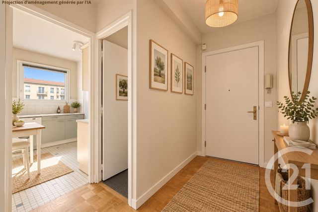Appartement F2 à vendre - 2 pièces - 54.23 m2 - MONTROUGE - 92 - ILE-DE-FRANCE - Century 21 Côté Mairie