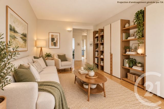 Appartement F2 à vendre - 2 pièces - 54.23 m2 - MONTROUGE - 92 - ILE-DE-FRANCE - Century 21 Côté Mairie