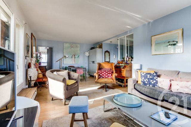 Appartement F4 à vendre - 4 pièces - 88.59 m2 - MONTROUGE - 92 - ILE-DE-FRANCE - Century 21 Côté Mairie