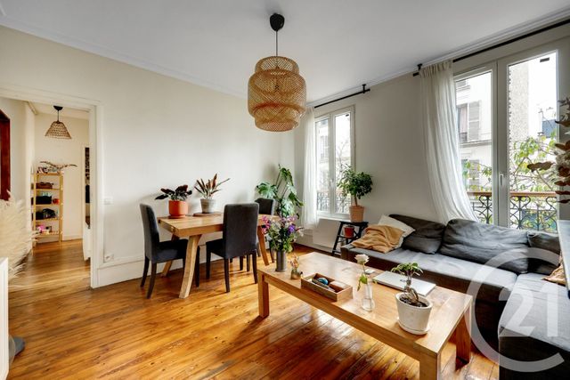 Appartement F3 à vendre - 3 pièces - 52.35 m2 - MONTROUGE - 92 - ILE-DE-FRANCE - Century 21 Côté Mairie
