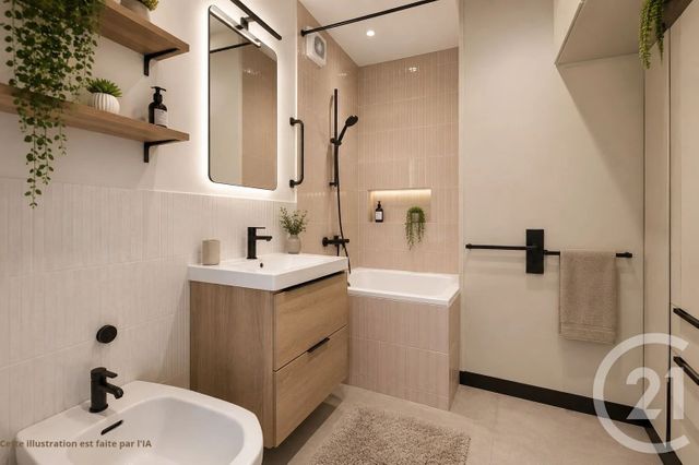 Appartement F3 à vendre - 3 pièces - 57.53 m2 - MONTROUGE - 92 - ILE-DE-FRANCE - Century 21 Côté Mairie