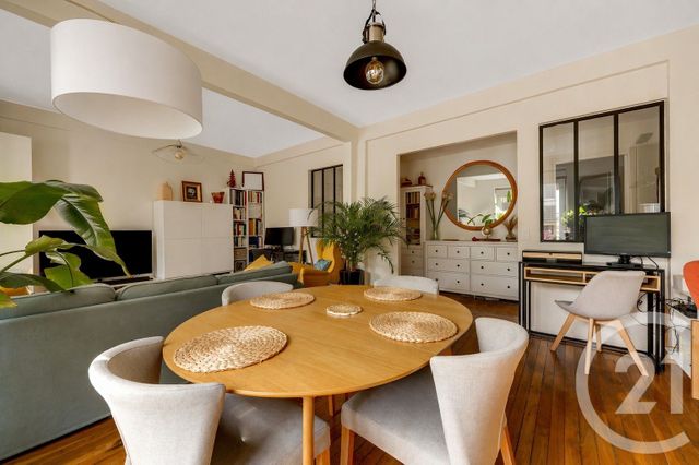 Appartement F4 à vendre - 4 pièces - 83.12 m2 - MONTROUGE - 92 - ILE-DE-FRANCE - Century 21 Côté Mairie