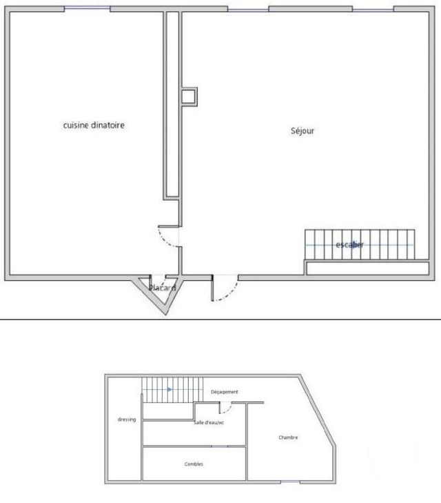 Appartement F2 à vendre - 2 pièces - 58.73 m2 - MONTROUGE - 92 - ILE-DE-FRANCE - Century 21 Côté Mairie