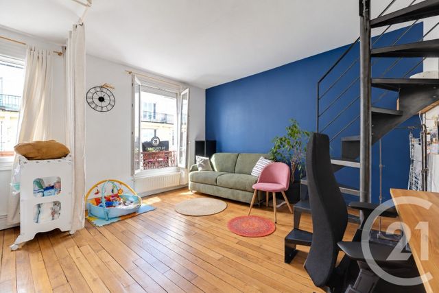 Appartement F2 à vendre - 2 pièces - 49.5 m2 - MONTROUGE - 92 - ILE-DE-FRANCE - Century 21 Côté Mairie