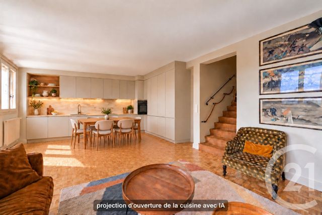 Appartement F6 à vendre - 6 pièces - 108.43 m2 - PARIS - 75005 - ILE-DE-FRANCE - Century 21 Côté Mairie
